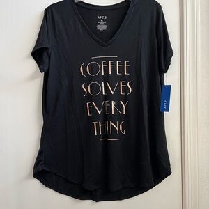 Women’s black k T shirt